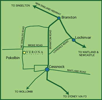Map to Verona